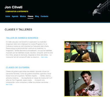 Magnifiqus Desarrollo Web - Páginas web para músicos