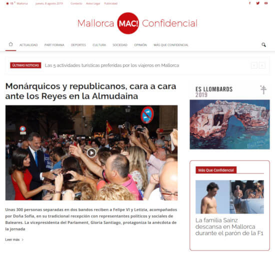 Portada de Mallorca Confidencial