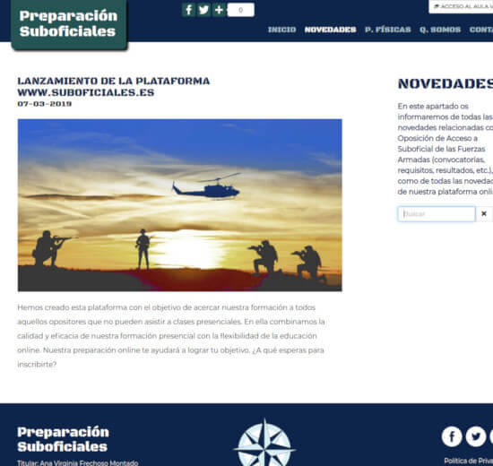 Novedades de Suboficiales