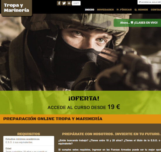 Portada de Tropa y Marinería